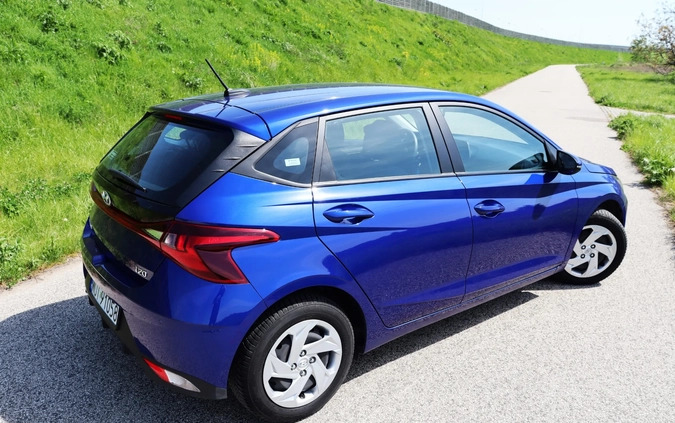 Hyundai i20 cena 55500 przebieg: 54000, rok produkcji 2022 z Kolonowskie małe 326